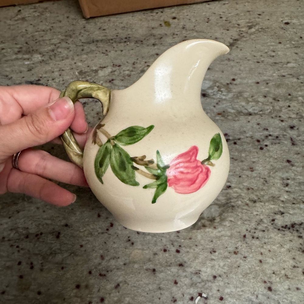 Franciscan Vintage Desert Rose Cream Pitcher